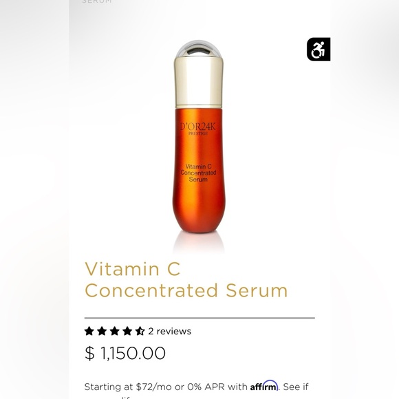 D’OR24K vitamin C Serum NEW exp date 5/01/27 - Picture 1 of 1